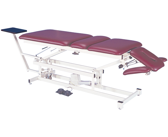Armedica AM-450 Traction Table provides comfort with six-section, height-adjustable design.