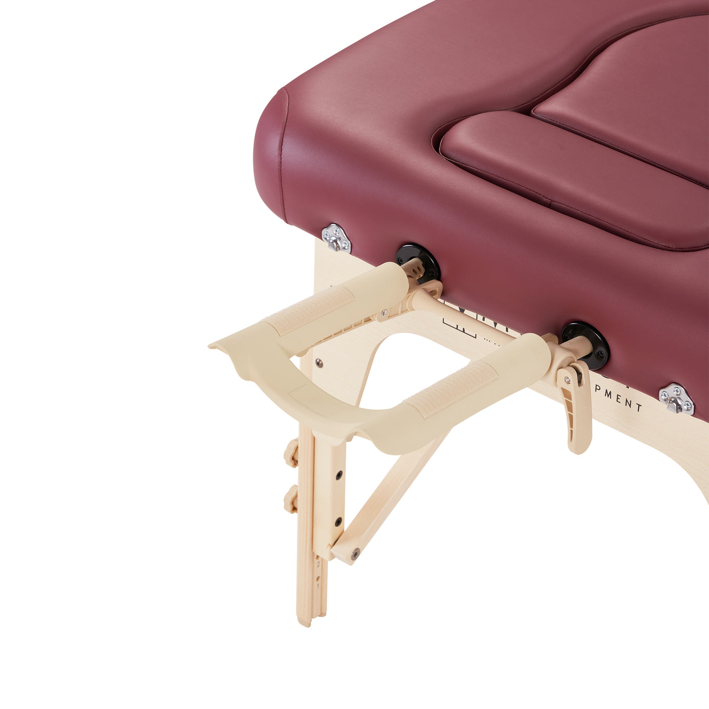 Close-up of Master Massage EVA PREGNANCY Table with light adjustable face cradle.