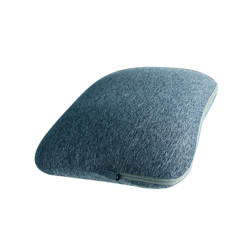 Grey Blue Bravo Shiatsu 4D Kneading Deep Tissue Massage Throw Pillow