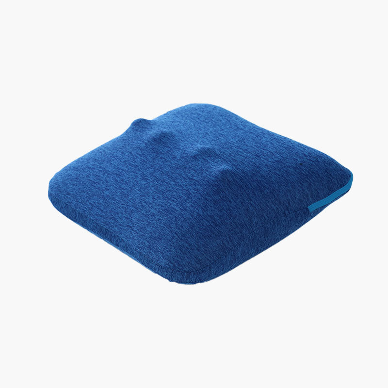 Master Massage Bravo Shiatsu 4D Kneading Deep Tissue Massage Throw Pillow on a white background