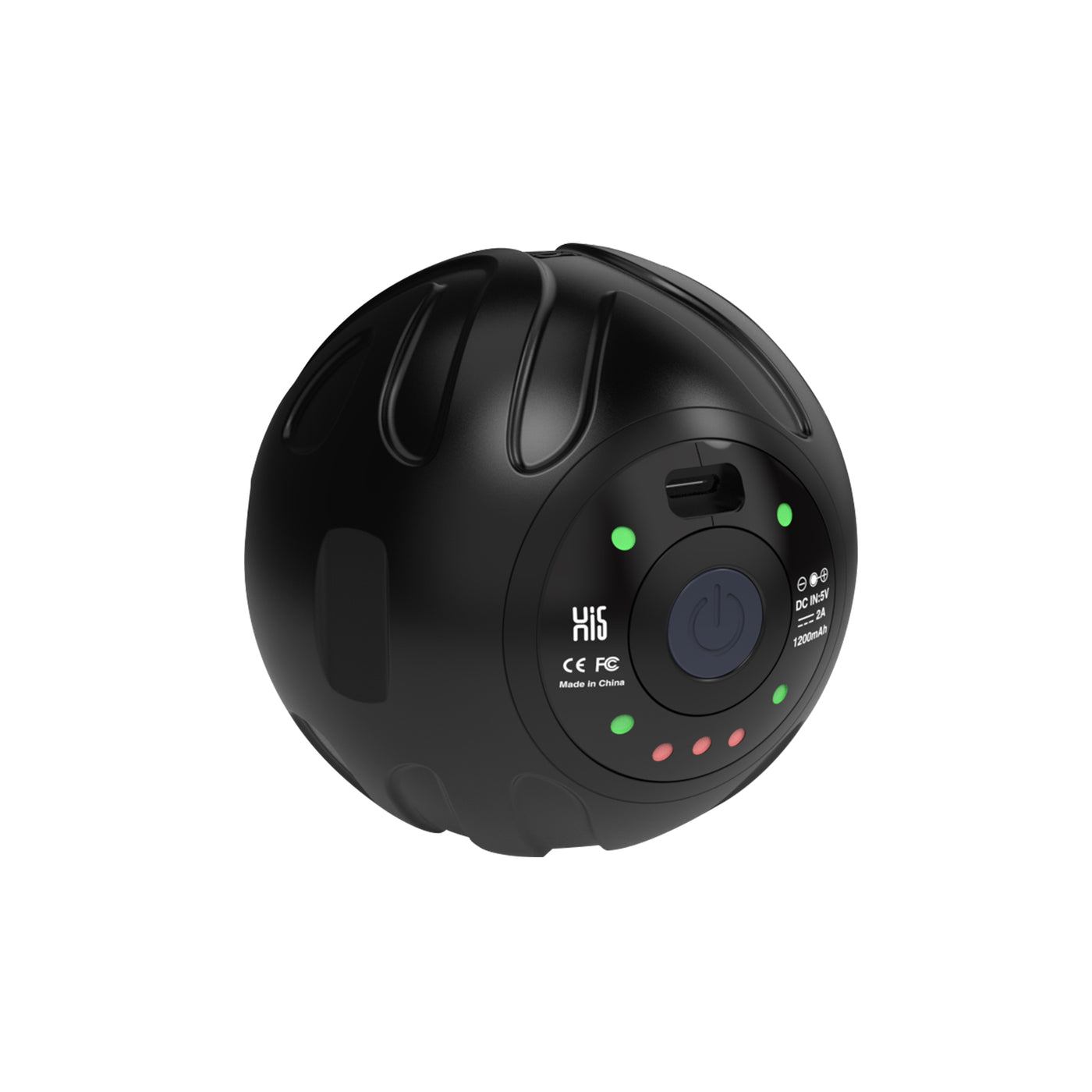 Master Massage Clinton Light Weight Vibration Massage Ball For Multiple Part Massage Black