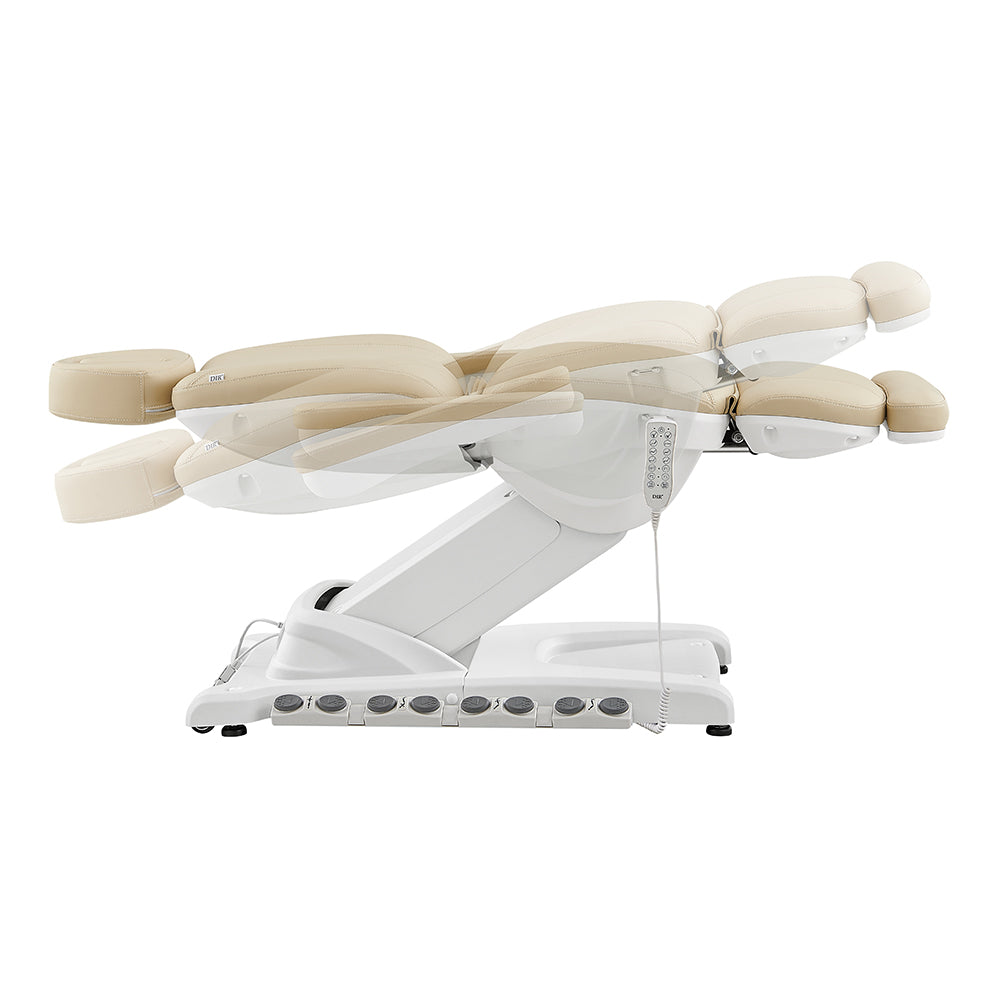 Apollo II Electric Beauty Bed with Thermo Heat by DIR, adjustable and remote-controlled.
