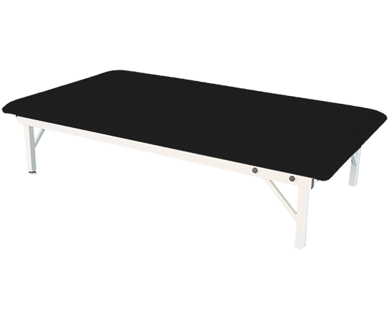 Armedica AM-654 5' mat table with high-density foam and steel frame in black.