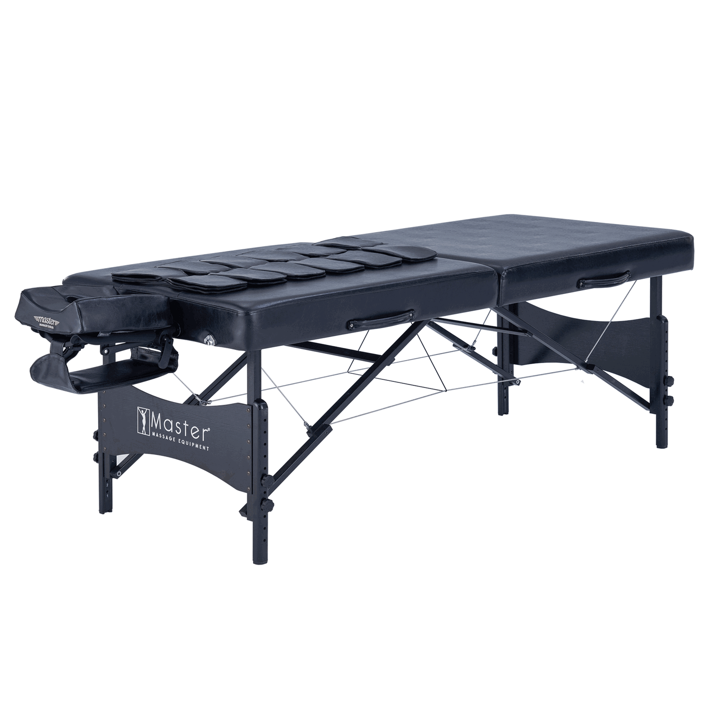 Master Massage MONACO Airwave table with face cradle and armrest—perfect for full-body massage.