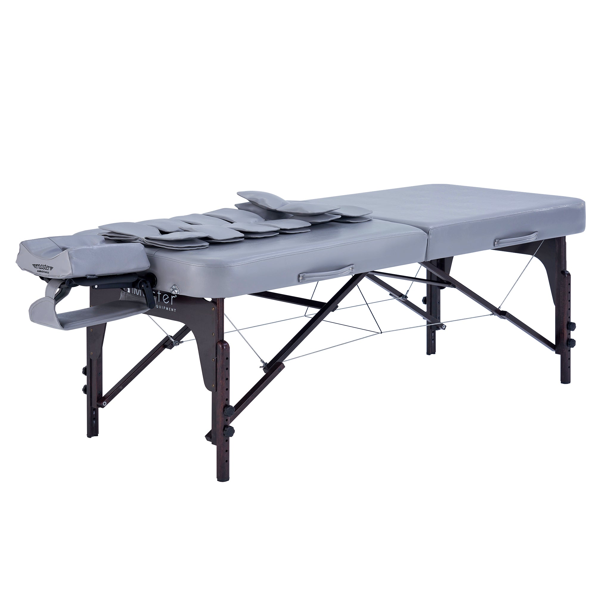 Master Massage BRISTOL Airwave Portable Table with face cradle and full-body stretching features.