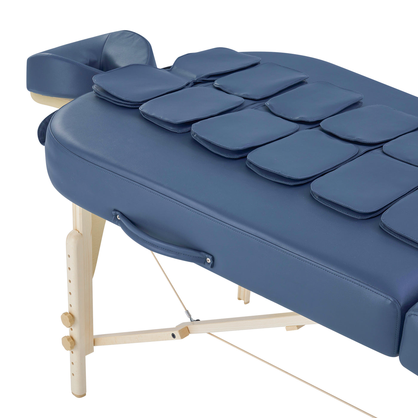 Master Massage CONCORD Airwave Stretch Table: portable, wooden legs, face cradle, full body comfort.