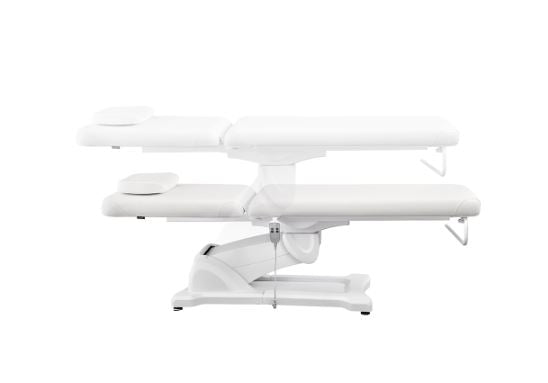 Serenity Electric Treatment Table DIR by DIR shown at two heights on a white background.