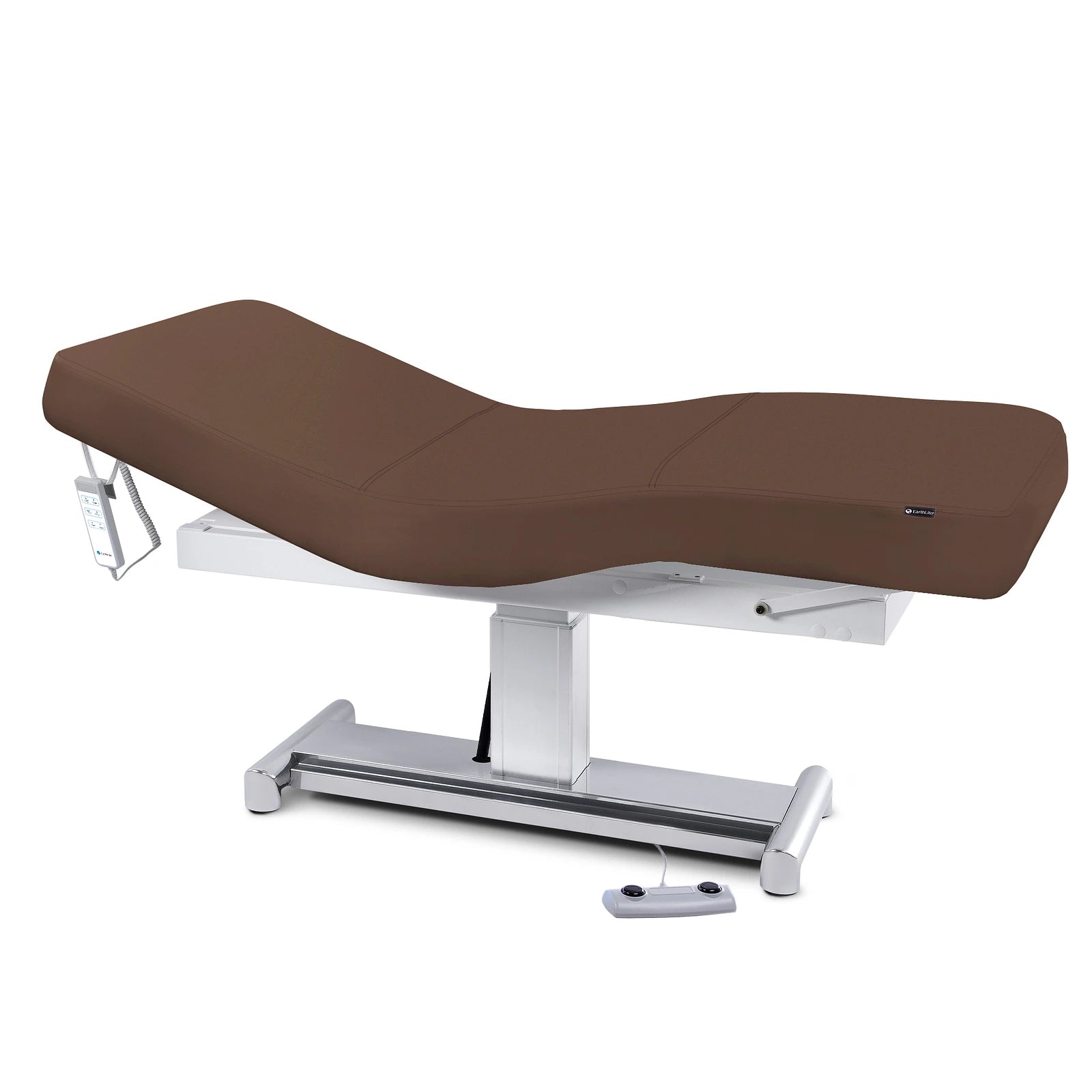 EarthLite Everest LX Salon Treatment Table w/replaceable mattress & remote, brown Comfort-Flex.