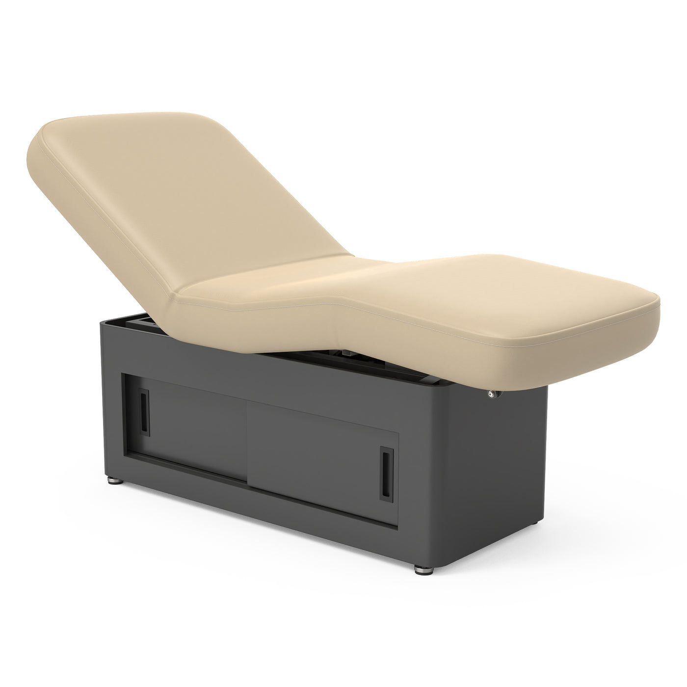 Master Massage 31” Kingsley Salon Electric Spa & Massage Table, Ebony Veneer – Premium Electric Medi Spa Treatment Bed with a Storage Drawer