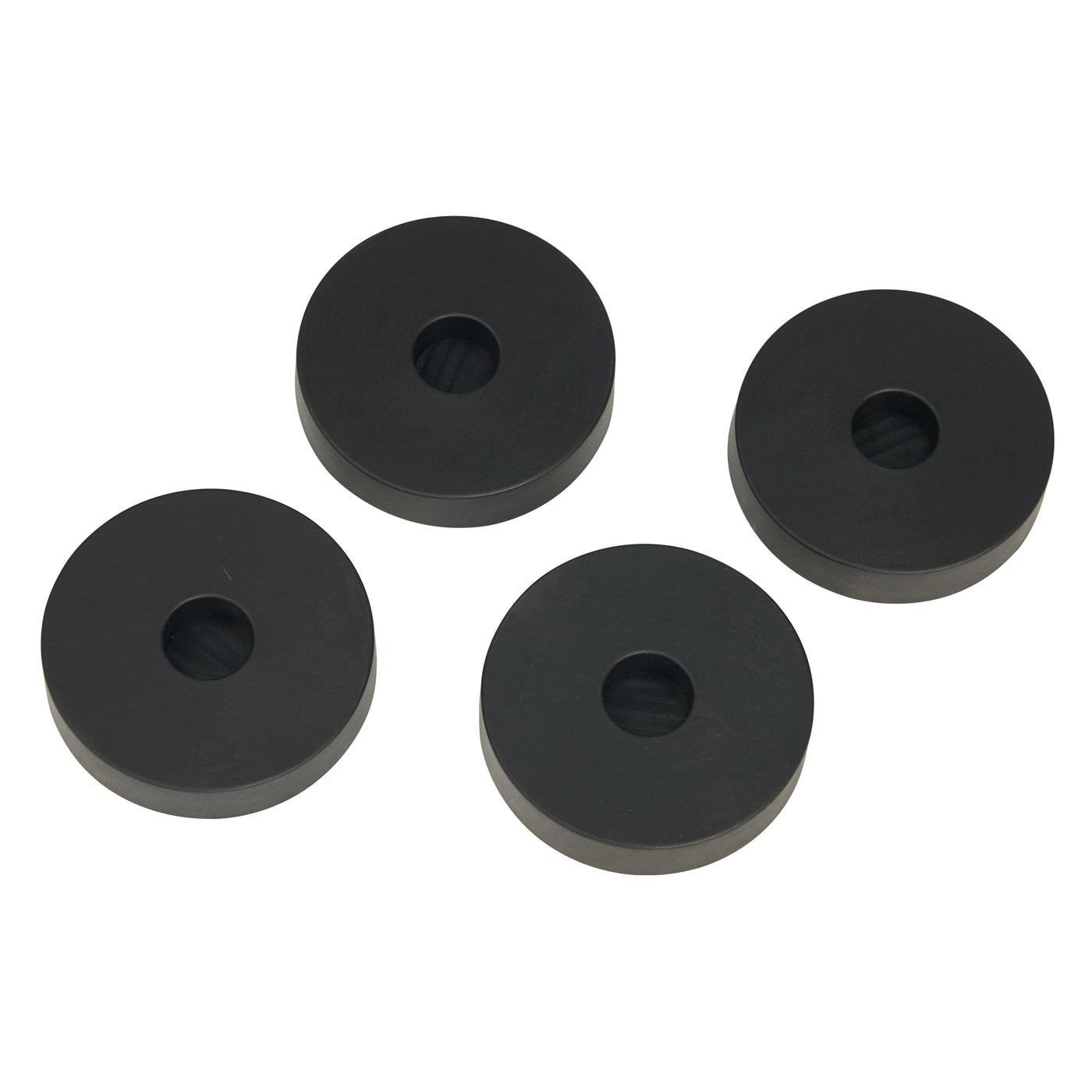 Four rubber pads for the Master Massage MARS SPORT table, shown on a white background.
