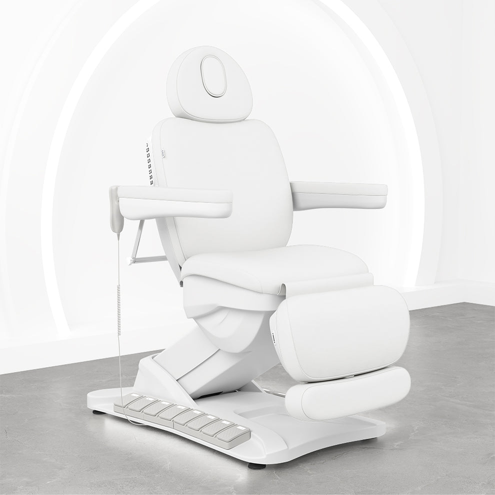 NaturVita Thermo Heated Med Spa Chair 4-Motors DIR White