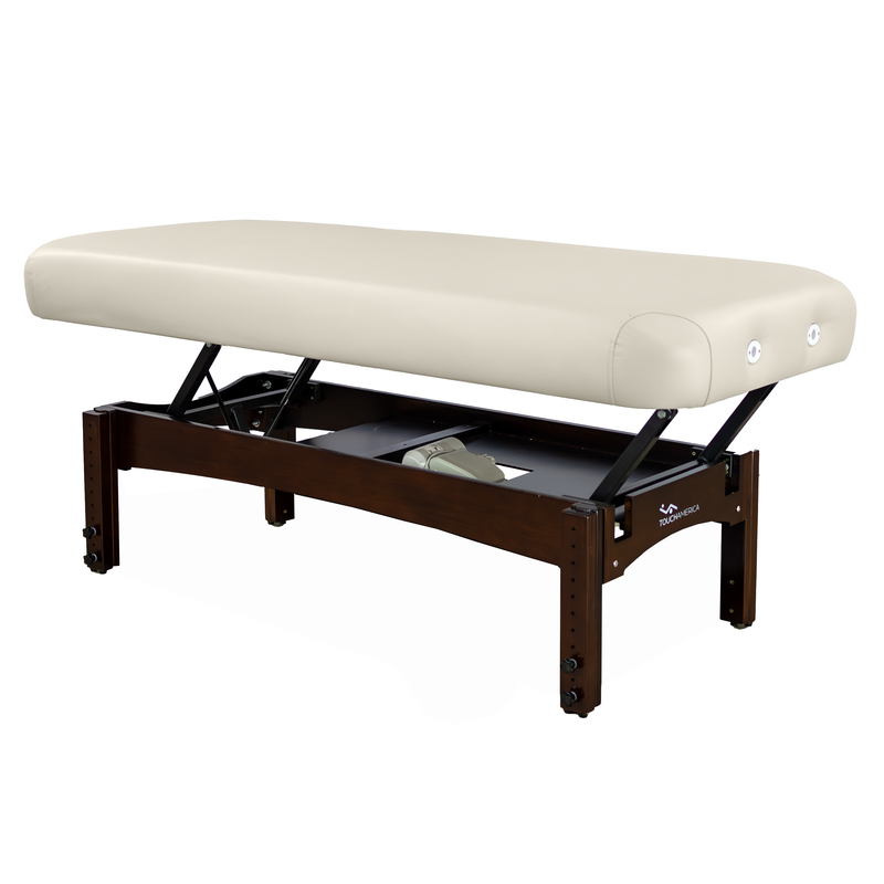 Touch America OLYMPUS FLAT Electric Lift Table Wenge Almond