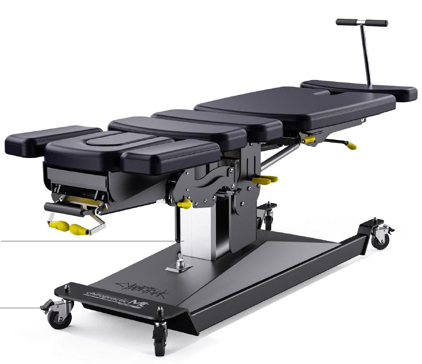 MT Chiropractic Prime-400 Chiropractic Table with adjustable parts on a white background