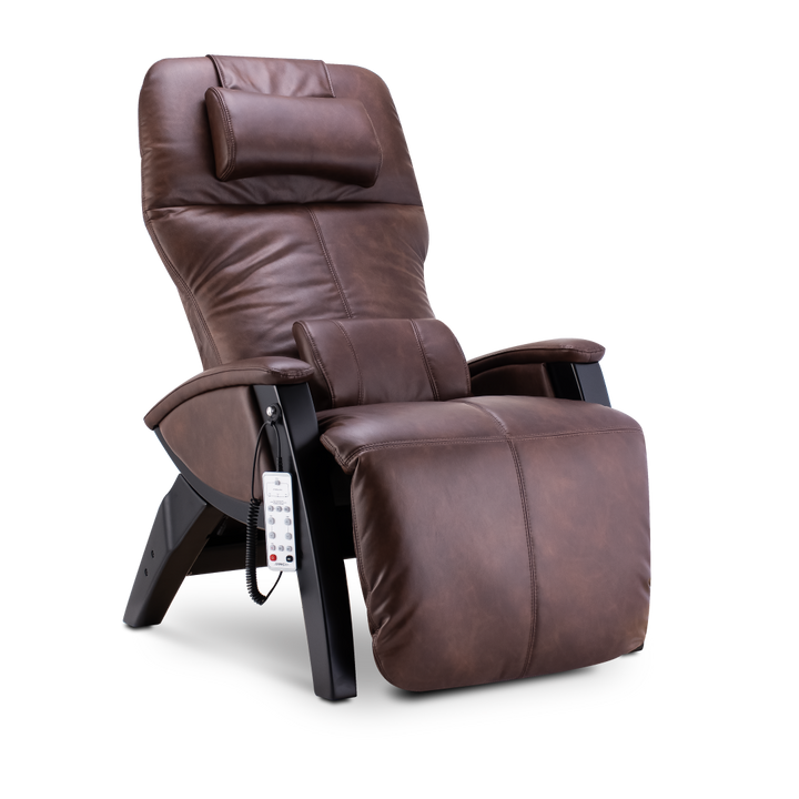 Svago ZGR Zero Gravity Recliner by Svago shown on plain white background with attached remote.