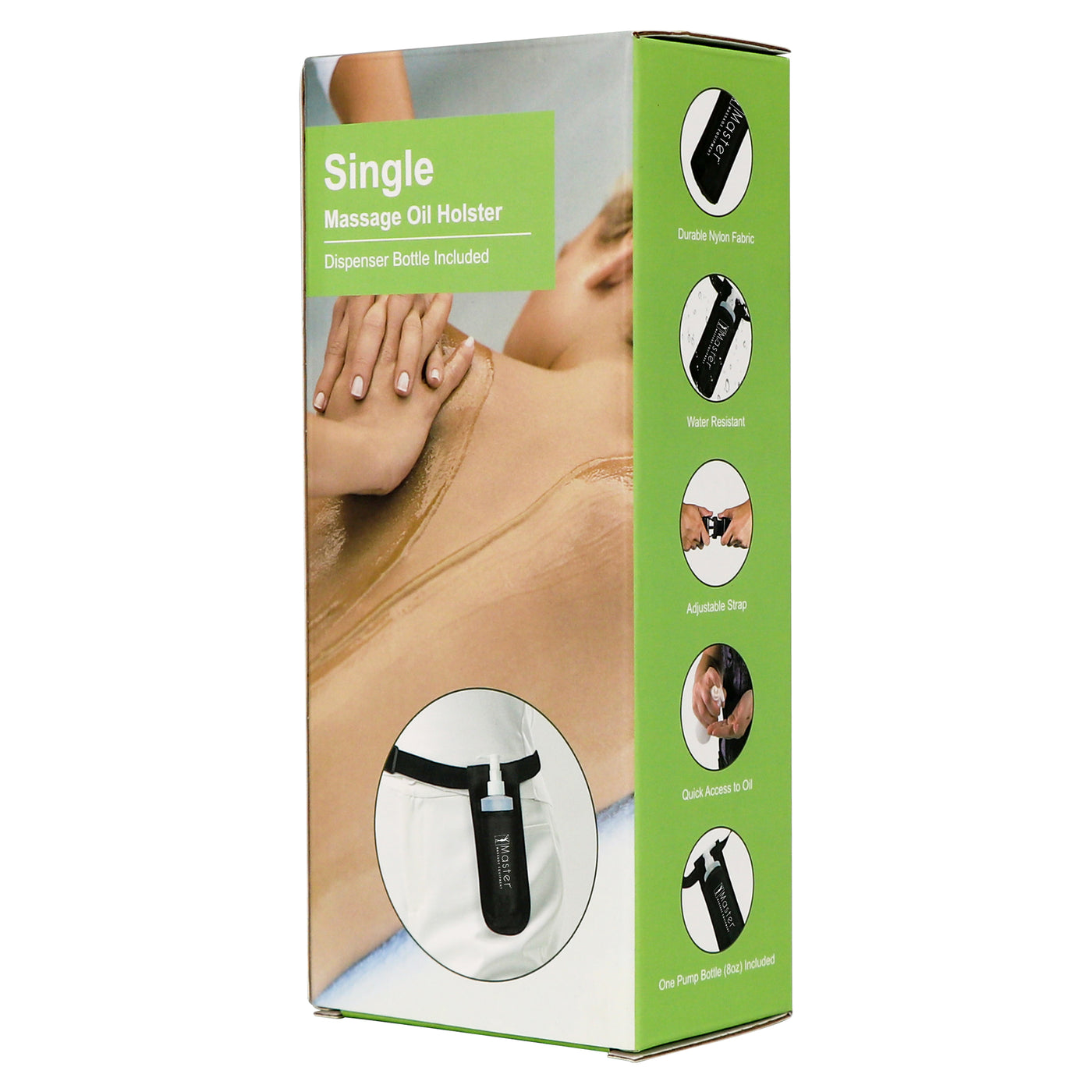 Box of Master Massage Single Bottle Oil HOLSTER