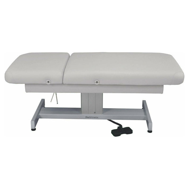 TouchAmerica VENETIAN FACE & BODY Table: electric lift, metal base, foot pedal for spa/facial.