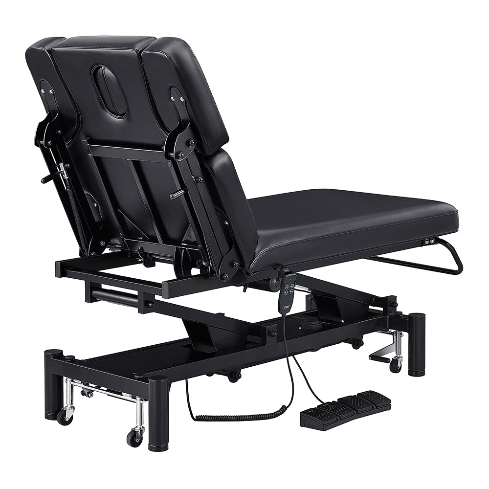 DIR VitalEarth Spa Wellness Therapy Bed with remote and wheels, shown on white background.