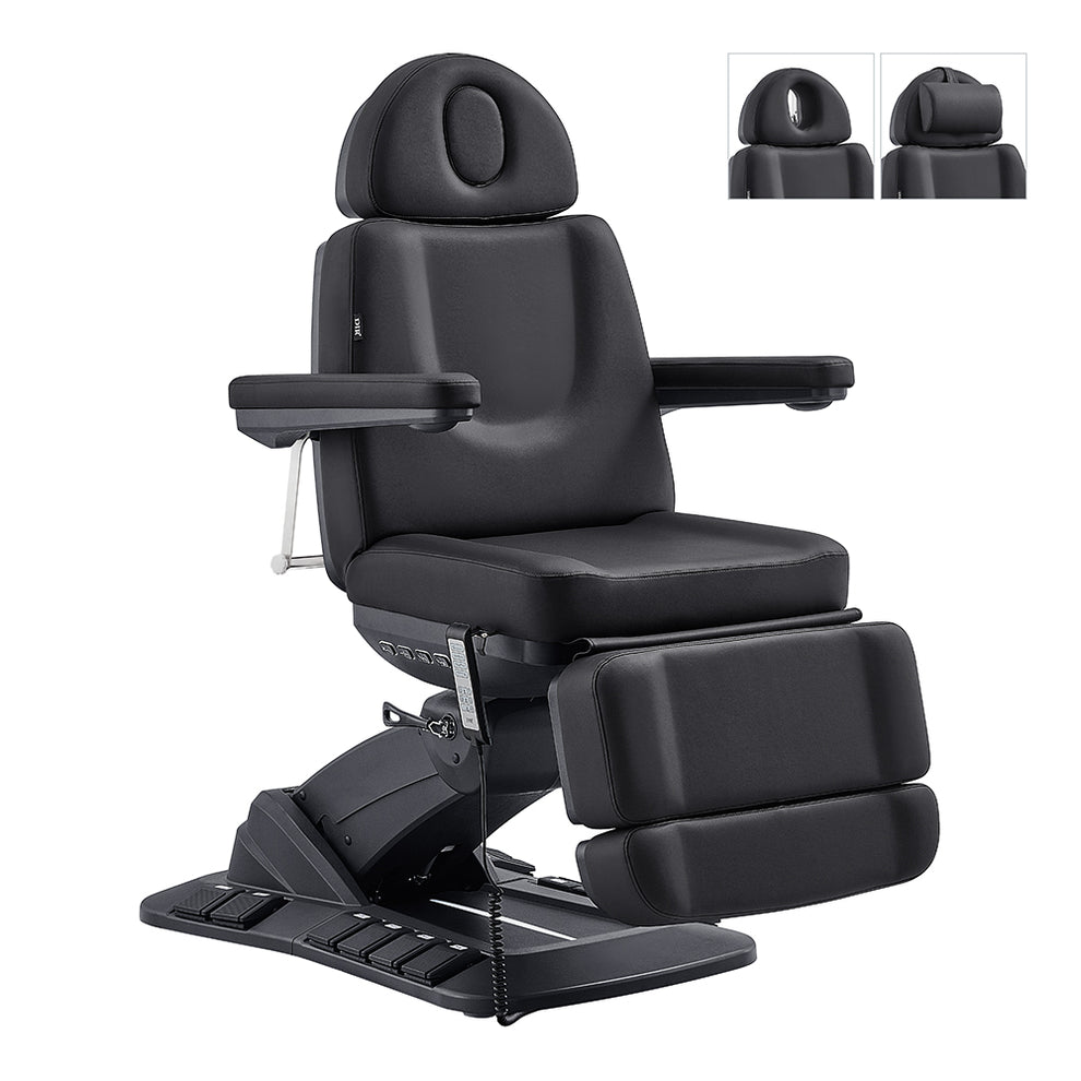 Aurora Medical Spa Table by DIR: 4 motors, headrest, armrests, footrest, hand & foot remote.