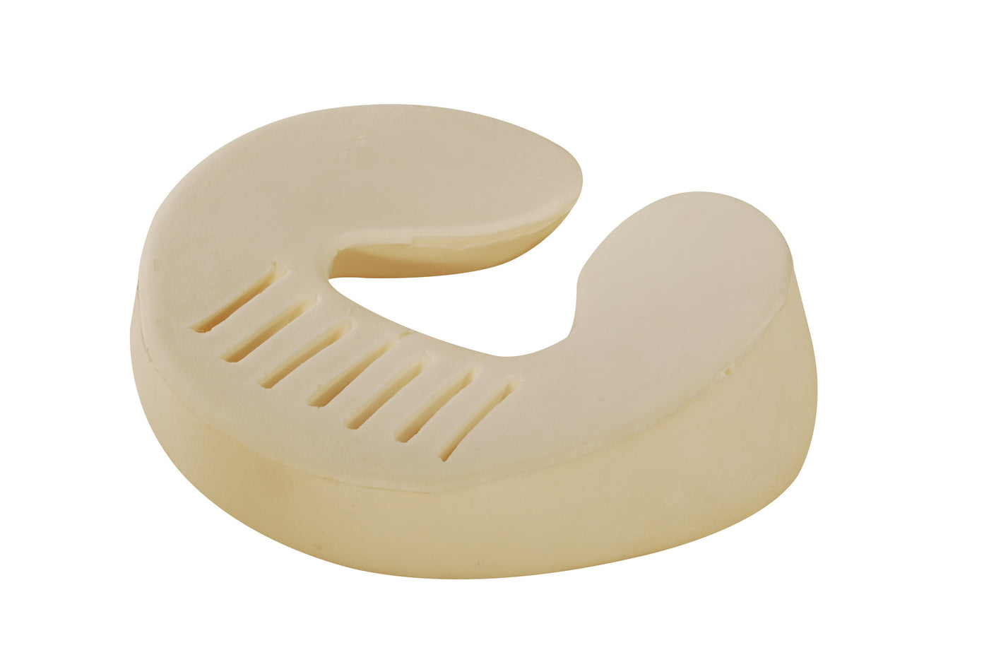 Cushion foam on white background