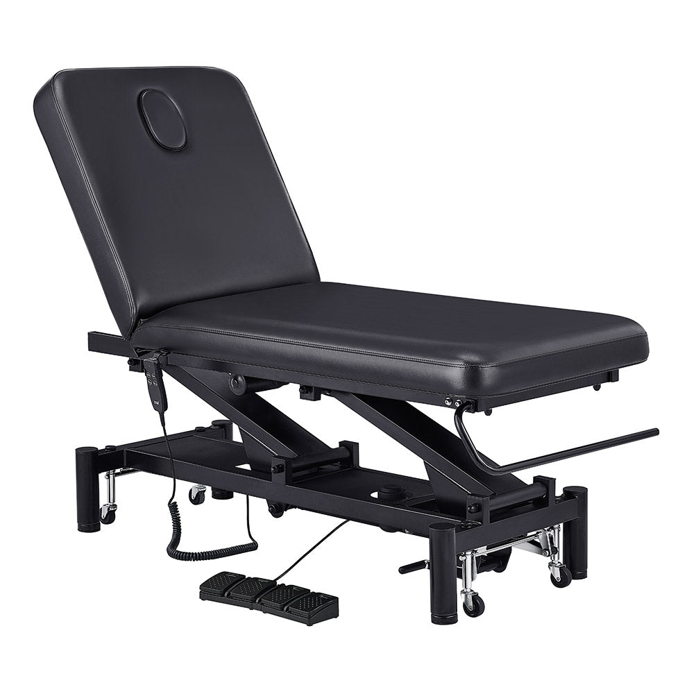 DIR Mar Egeo 2-Motors electric spa treatment bed with headrest and electronic controls.
