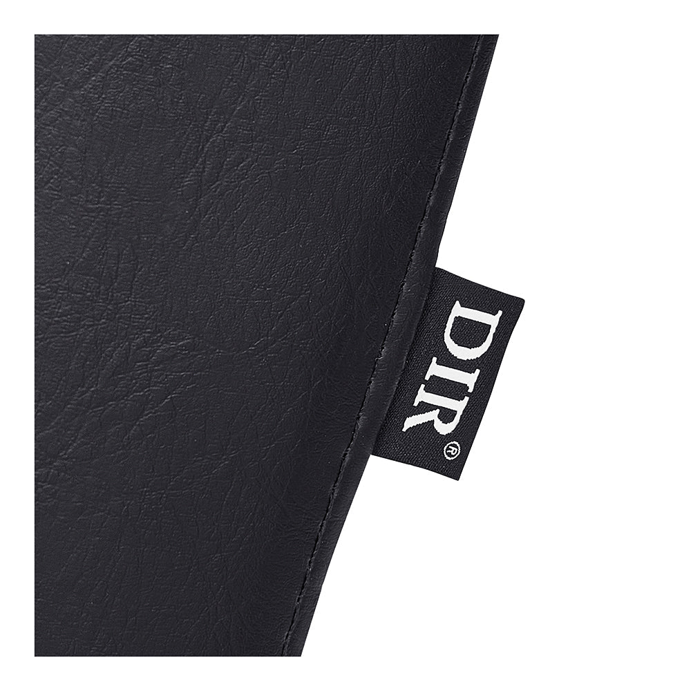 Close-up of Mar Egeo 2-Motors Electric Medical Spa Treatment Bed by DIR with black textured surface.