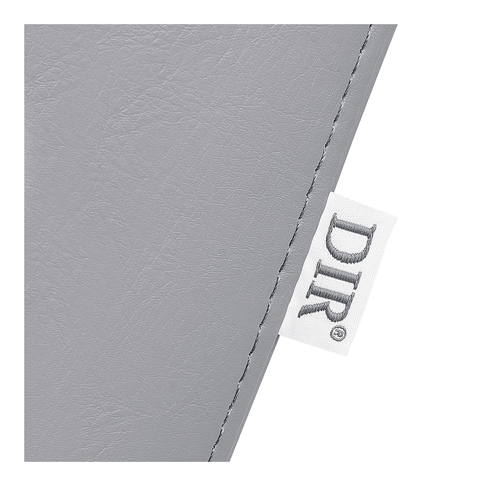 Close-up of a Mar Egeo 2-Motors Electric Spa Bed by DIR with a white DIR tag on the edge.