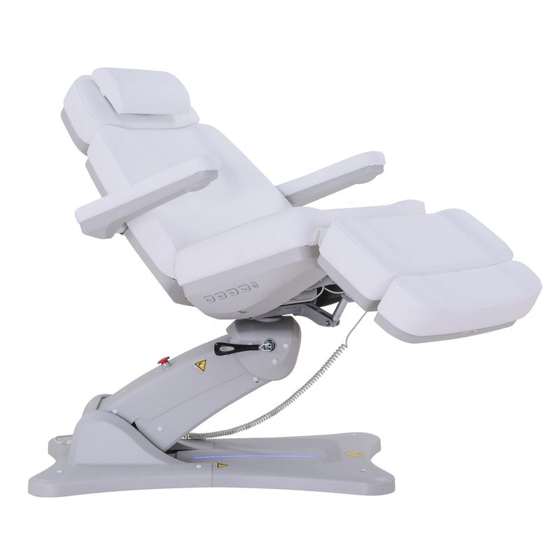 Silverfox America 2246BN Electric Massage Chair with padded armrests, footrest, and memory system.