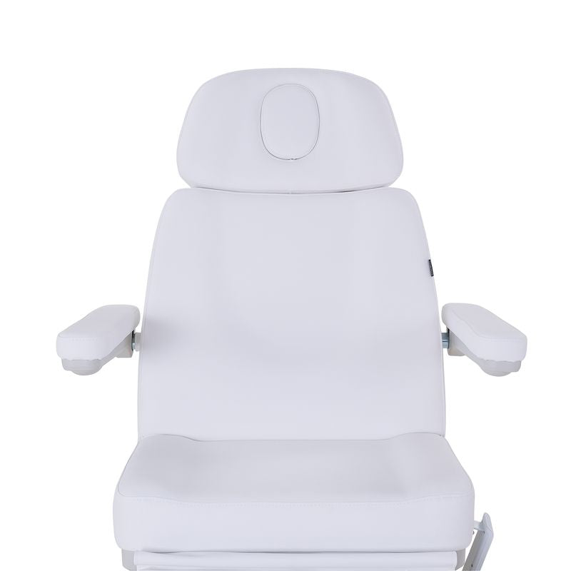 Silverfox America 2246BN electric massage chair with headrest, armrests, memory system, front view.