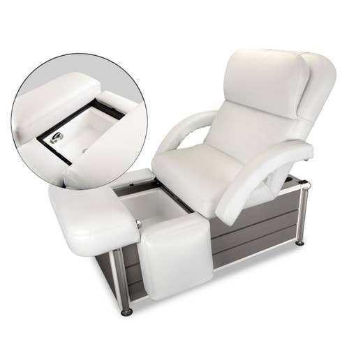 Living Earth Crafts Pan Pacific Table by Living Earth Crafts, ideal for traditional foot massage.