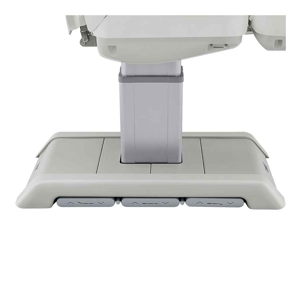 Syndey medical chair controls with a white background