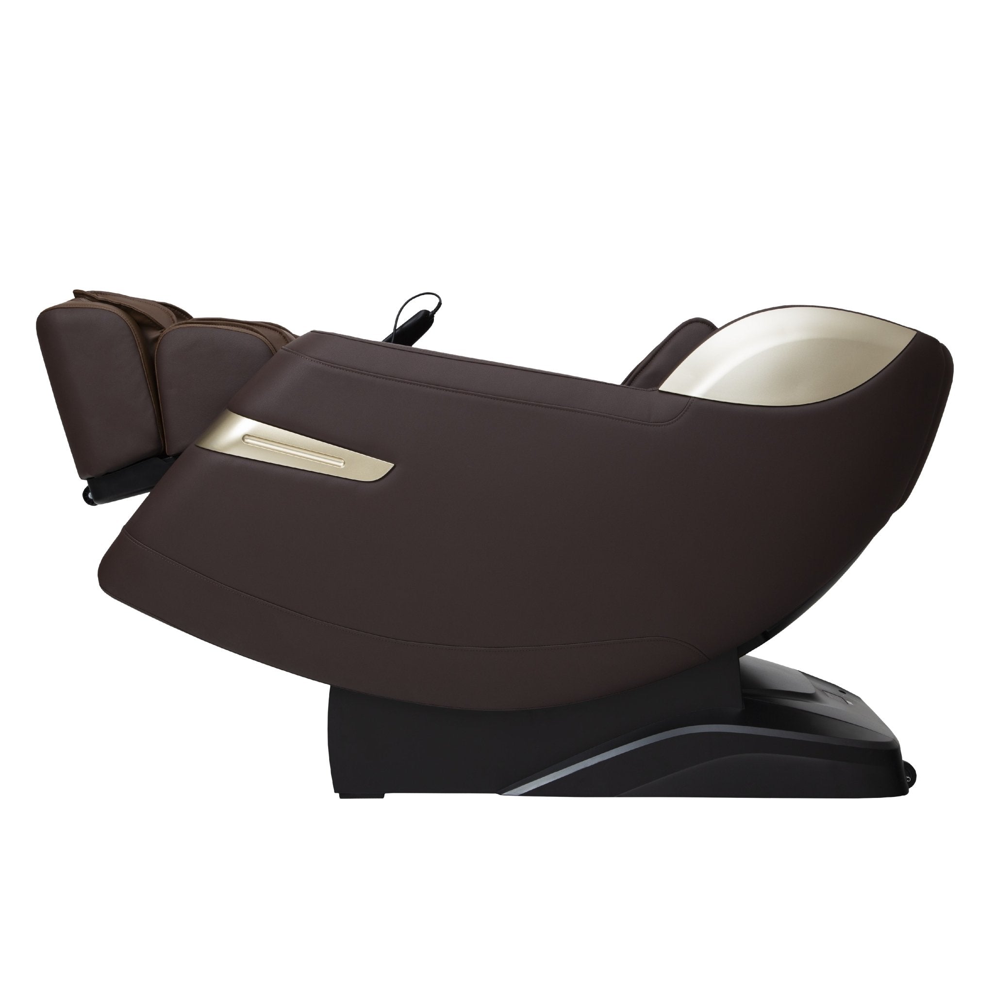 The Titan 3D Quantum Electric Massage Chair features AI tech, footrests, and side controls.