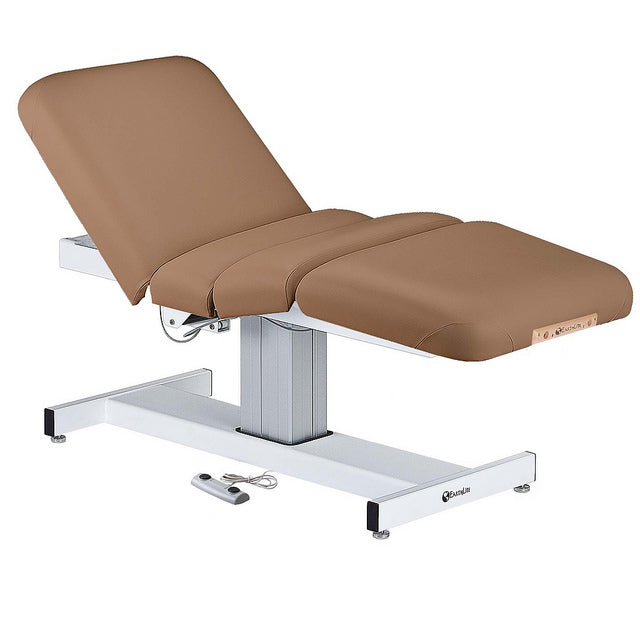 EarthLite Everest Full Electric Salon Table with remote, ideal for spa treatment rooms.