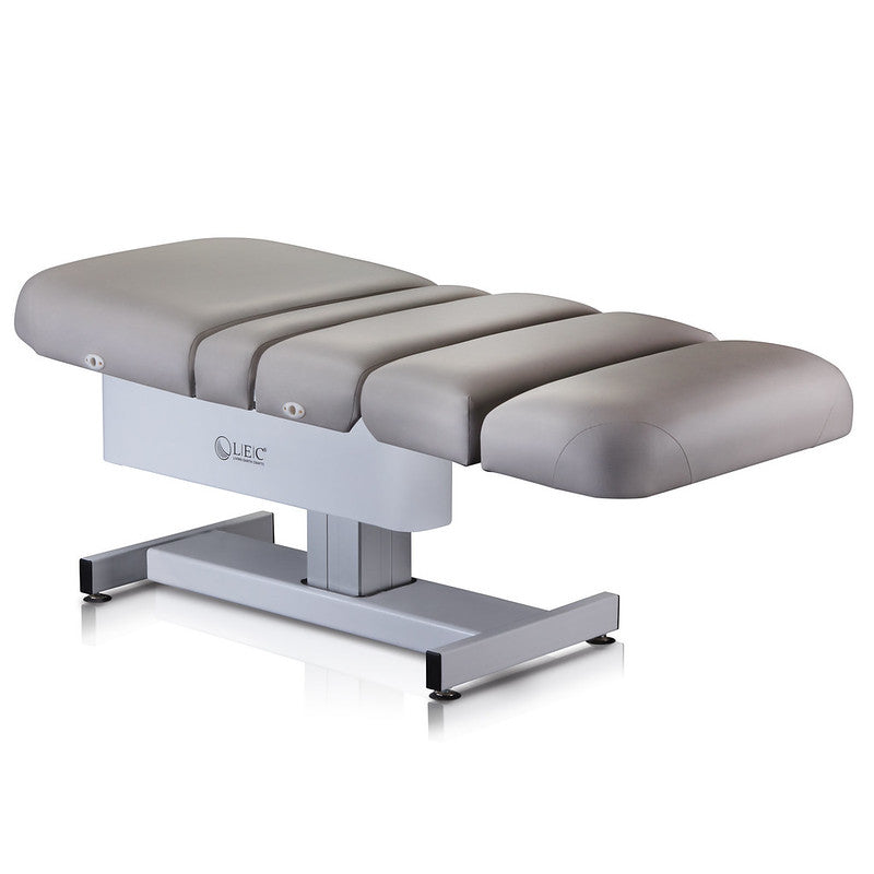 Living Earth Crafts CLOUD 9 electric lift spa table with memory foam and sturdy metal base.