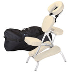 Vanilla Creme EarthLite VORTEX Portable Massage Chair Package