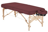 Burgundy EarthLite SPIRIT Portable Massage Table