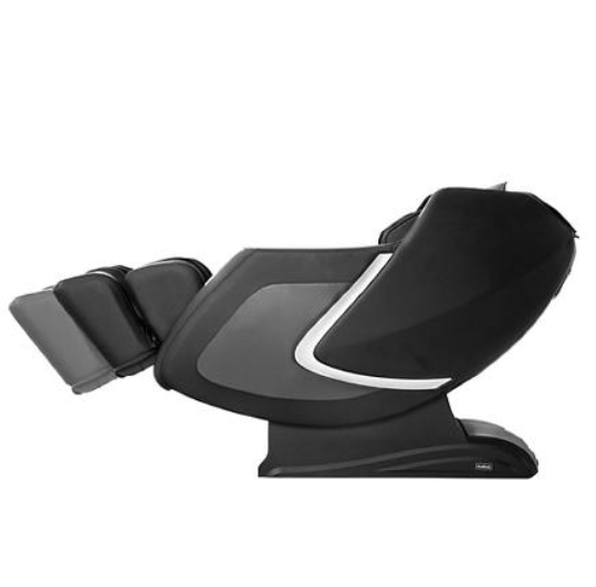Titan 3D-PRO AMAMEDIC-PRESTIGE Massage Chair, black/gray, with advanced SL-track by Titan.