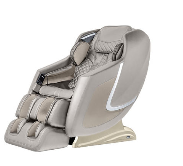 Titan 3D-PRO AMAMEDIC-PRESTIGE beige chair with brushless motor and SL-track massage system.