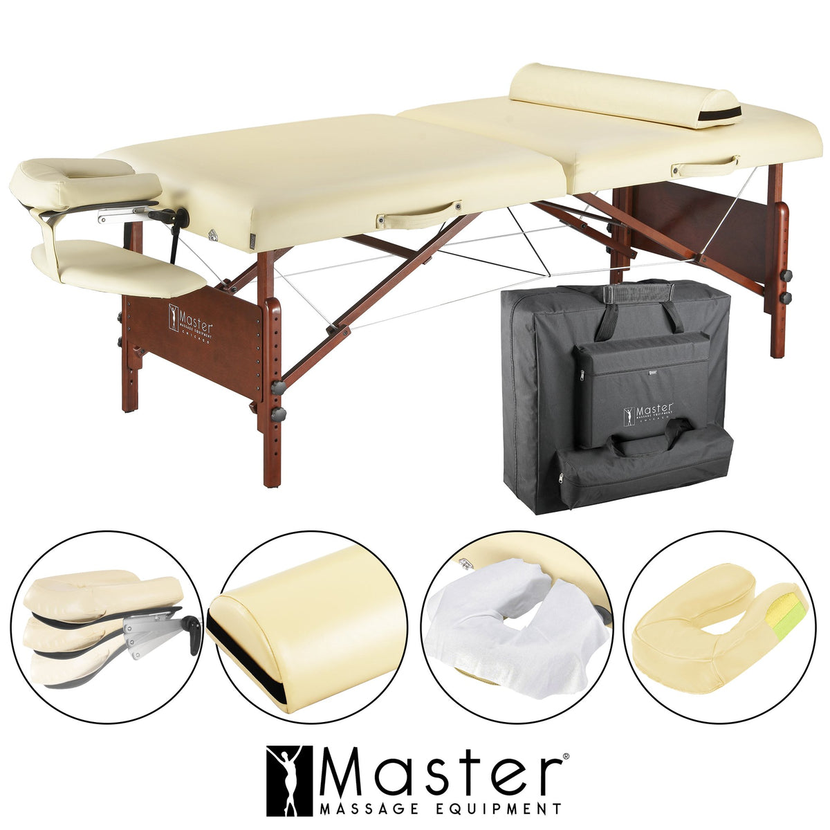 Master Massage DEL RAY Portable Massage Table Package