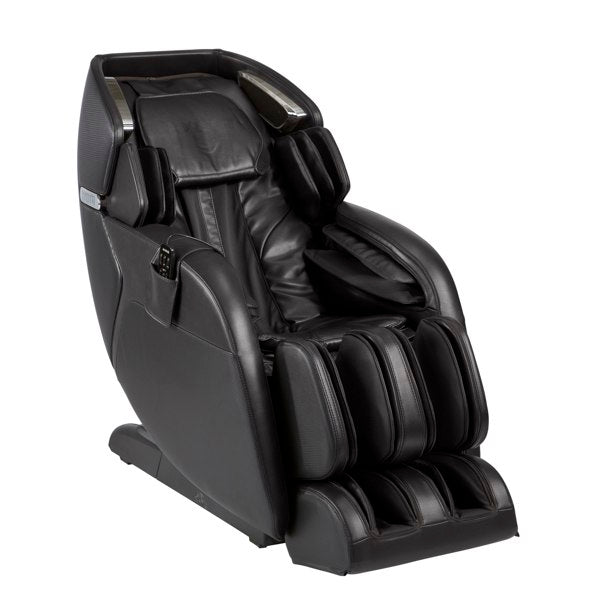 Kyota M673 Kenko 3D/4D Massage Chair (Certified Preowned), black, on a white background.
