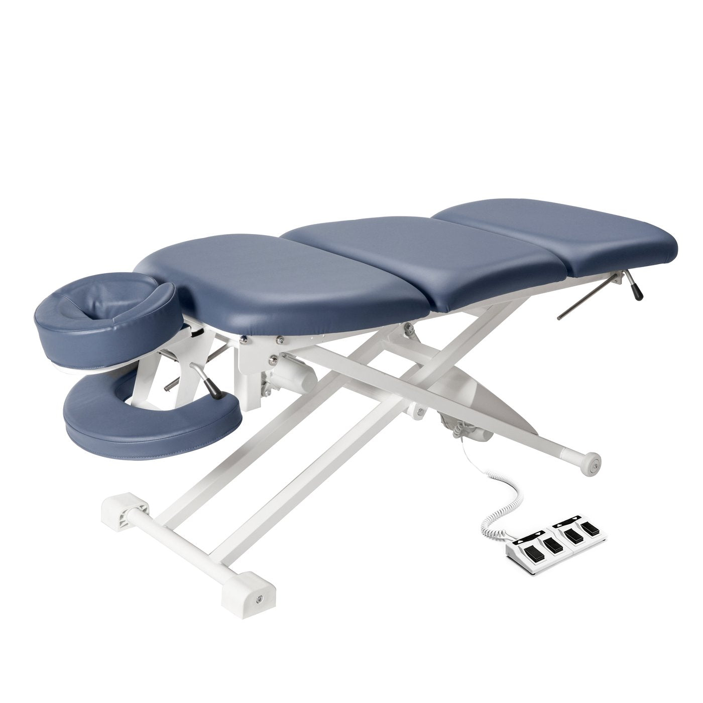 Master Massage 29” TheraMaster™ 4 Section Electric Table with padding, pedal & adj. headrest.