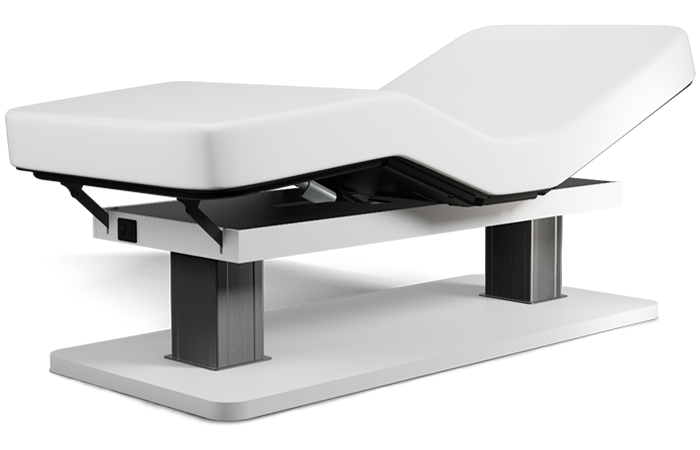 Oakworks Spa PALAS Master's Collection Table with adjustable head, leg, and breast comfort.