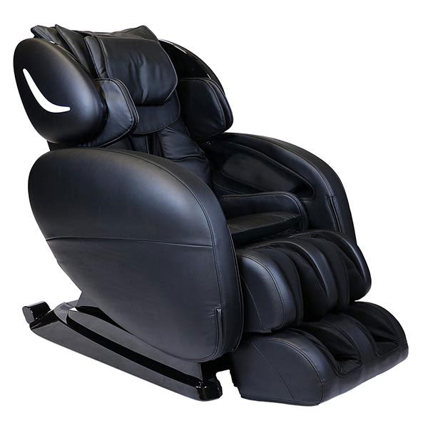Infinity Smart X3 3D/4D Massage Chair by Infinity with padded headrest, armrests, and leg supports.