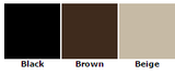 Three Osaki TP-8500 Massage Chair color swatches, ideal for full-body L track massage.