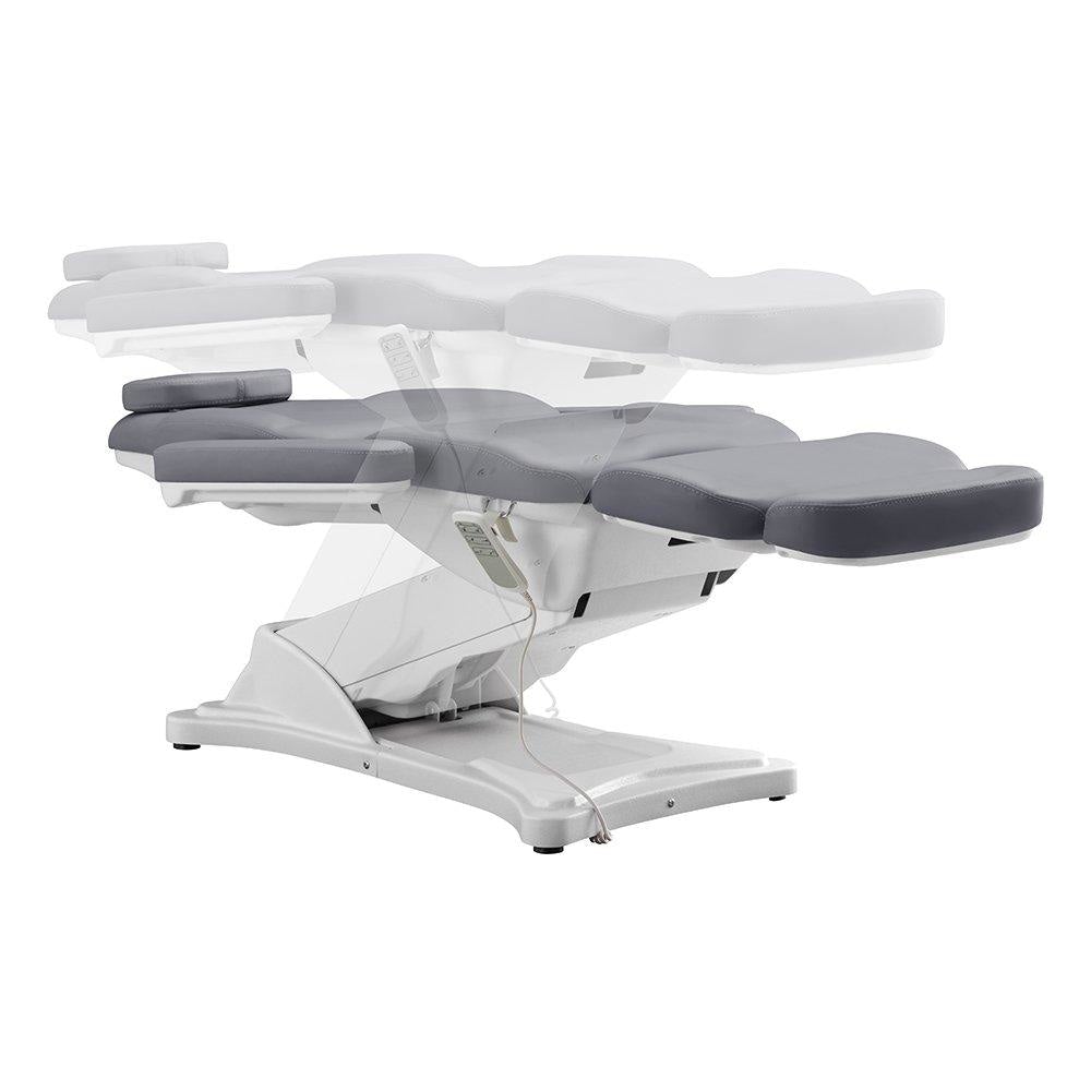 Bellucci Electrical Facial Bed DIR by DIR with gray cushions and electronic controls for comfort.