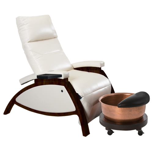 Living Earth Crafts ZG Dream™ Lounger Pedicure Package with Copper Bowl & Pedi Roll Up.