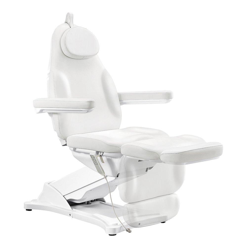 Bellucci Electrical Facial Bed DIR by DIR, adjustable with armrests and footrest, white.