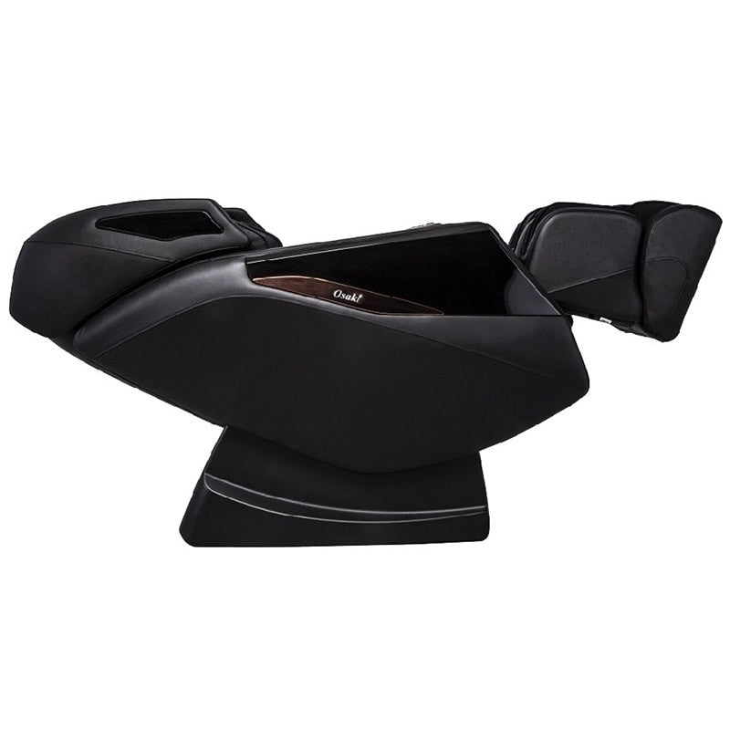 Black Osaki OS-PRO YAMATO Electric Massage Chair with L-Track Massage on white background.