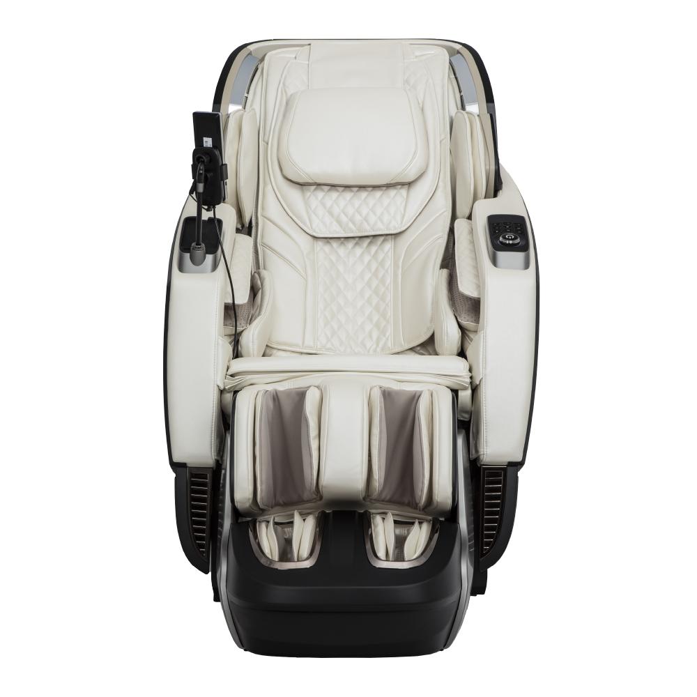 Osaki Otamic 4D Sedona LT Massage Chair, white leather, SL Track, arm/leg/foot, remote control.