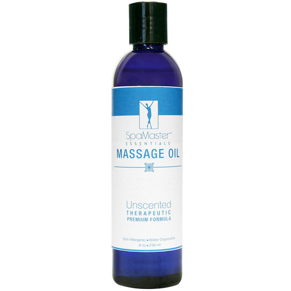 Master Massage Oil 8 oz. Single Bottle UNSCENTED