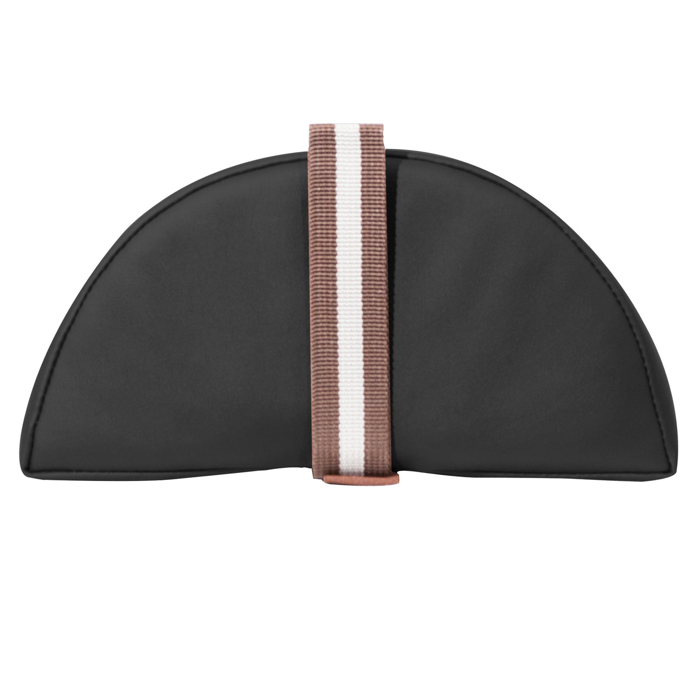 Front view of Large 6" Semi-Round Bolster on a white background
